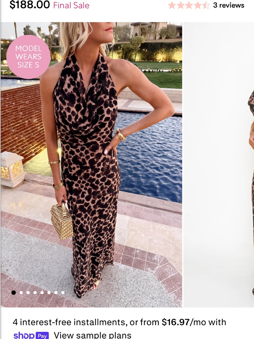 Show Me Your Mumu Simone Maxi - Tortoise Shell Print